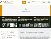 Tablet Screenshot of pplan32.com.ar